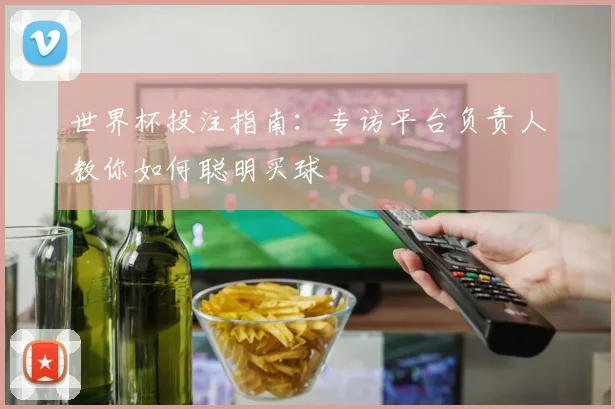 世界杯投注指南:专访平台负责人教你如何聪明买球